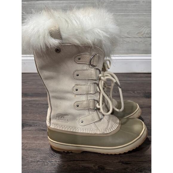 Sorel Joan of Arctic Women’s Waterproof Winter Snow Boots Size 10 Gray - Picture 5 of 10